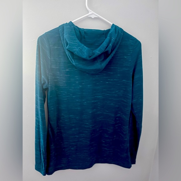 Nike Womens Dry-Fit Training Hoodie - Blue - Picture 2 of 4